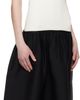 TOTEME TOTEME Off-White & Black Twinflower Tee Midi Dress - 2