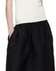 TOTEME TOTEME Off-White & Black Twinflower Tee Midi Dress - 4