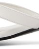 TOTEME TOTEME Off-White Croco-Embossed Flip Flop Heeled Sandals - 3