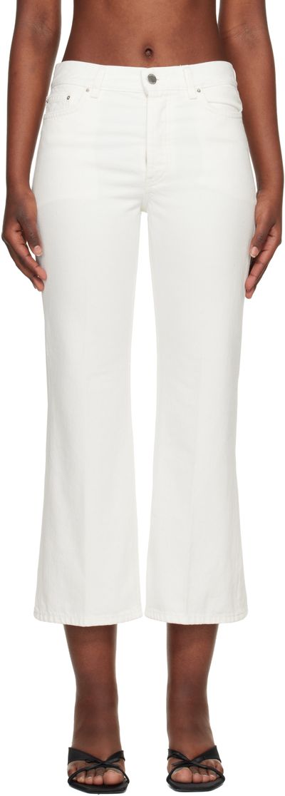 TOTEME TOTEME Off-White Kick Flare Jeans