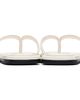 TOTEME TOTEME Off-White Naplack Flip-Flops - 2