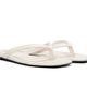 TOTEME TOTEME Off-White Naplack Flip-Flops - 4