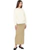 TOTEME TOTEME Off-White Oversized Crew Knit Sweater - 4