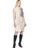 TOTEME TOTEME Off-White Scarf Midi Dress - 4