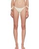 TOTEME TOTEME Off-White Scoop Bikini Bottom - 1
