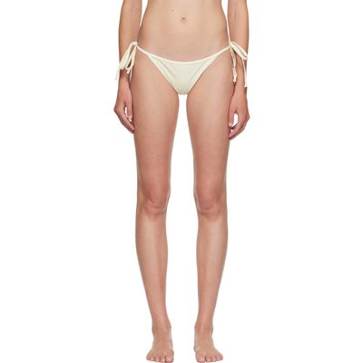 TOTEME TOTEME Off-White Scoop Bikini Bottom