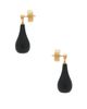 Toteme Toteme Onyx Drop Earrings - 2