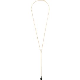 TOTEME TOTEME Onyx Drop Necklace