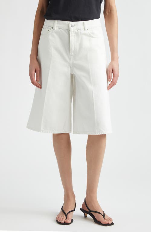 TOTEME TOTEME Organic Cotton Denim Bermuda Shorts