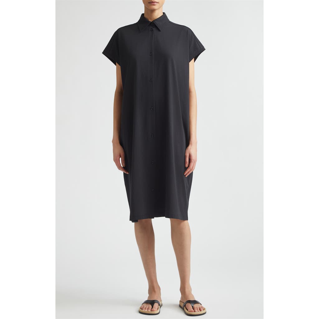 TOTEME TOTEME Organic Cotton Jersey Shirtdress
