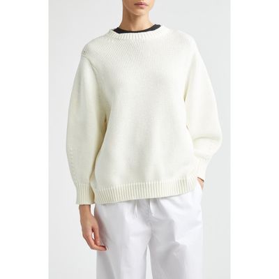 TOTEME TOTEME Oversize Organic Cotton Sweater