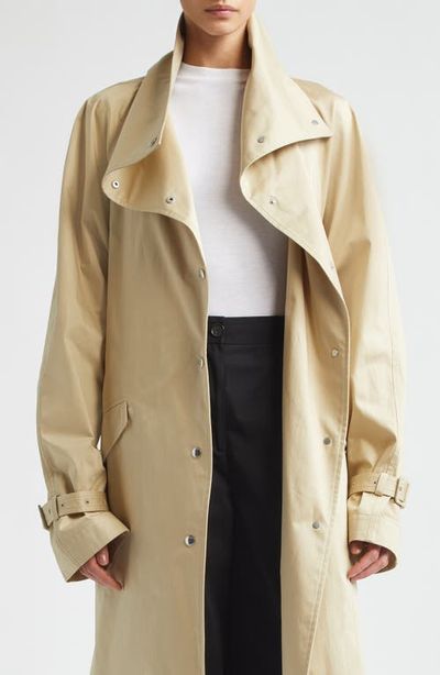 TOTEME TOTEME Oversize Organic Cotton Trench Coat