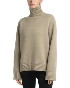 Toteme Toteme Oversized Lambswool Turtleneck Sweater