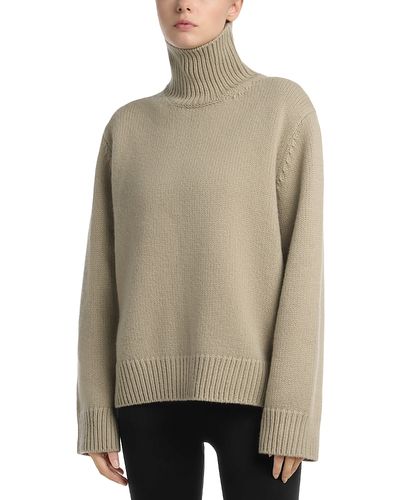 Toteme Toteme Oversized Lambswool Turtleneck Sweater