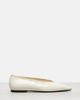 Toteme Toteme Croc-effect patent leather ballet flats - 4