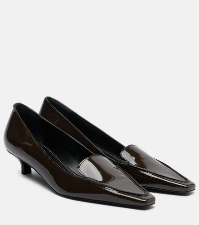 Toteme Toteme Patent leather loafer pumps