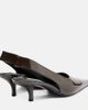 Toteme Toteme Patent leather slingback pumps - 2