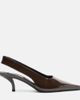 Toteme Toteme Patent leather slingback pumps - 4
