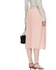 TOTEME TOTEME Pink Fluid Silk Midi Skirt - 3