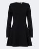 Toteme Toteme Pleated wool-blend minidress - 1