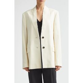 TOTEME TOTEME Raw Lapel Blazer