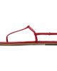 TOTEME TOTEME Red T-Strap Nappa Sandals - 3