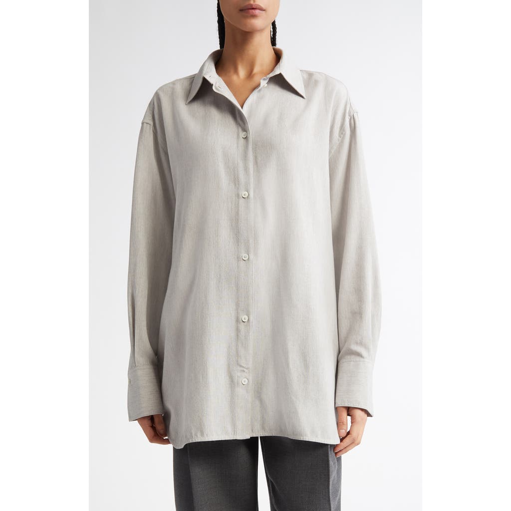 TOTEME TOTEME Relaxed Fit Button-Up Shirt