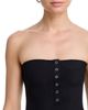 Toteme Toteme Ribbed Strapless One Piece Swimsuit - 3
