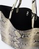 Toteme Toteme Roam Large snake-effect leather tote bag - 3