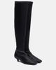 Toteme Toteme Satin knee-high boots - 1