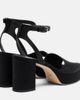 Toteme Toteme Satin platform sandals - 4