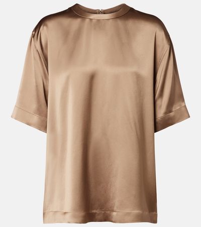 Toteme Toteme Satin T-shirt