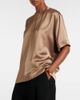 Toteme Toteme Satin T-shirt - 3