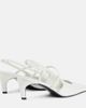Toteme Toteme Sharp 50 patent leather slingback pumps - 2