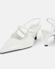 Toteme Toteme Sharp 50 patent leather slingback pumps - 5