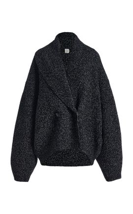 Toteme Toteme ShawlLapel CashmereBlend Cardigan