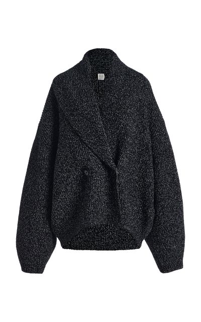 Toteme Toteme ShawlLapel CashmereBlend Cardigan