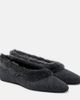 Toteme Toteme Shearling-lined ballet flats - 1