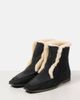 Toteme Toteme Shearling-lined leather ankle boots - 4