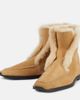 Toteme Toteme Shearling-lined suede ankle boots - 4