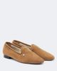 Toteme Toteme Shearling-lined suede loafers - 1