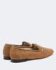 Toteme Toteme Shearling-lined suede loafers - 4