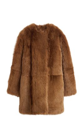 Toteme Toteme Short Shearling Coat
