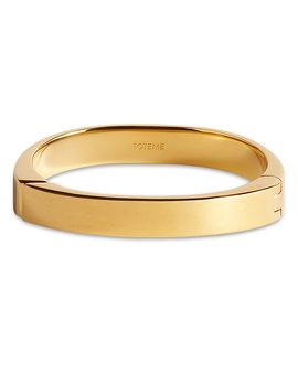 Toteme Toteme Signature Bangle Bracelet in 18K Gold Plated