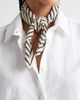 TOTEME TOTEME Signature Logo Square Silk Scarf - 2