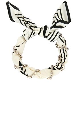 Toteme Toteme Silk Scarf Collar Necklace