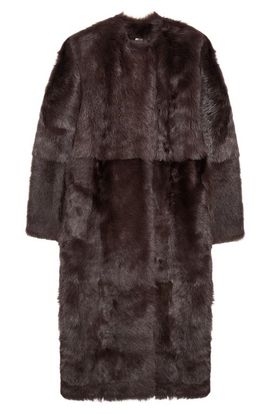 TOTEME TOTEME Silky Genuine Shearling Coat