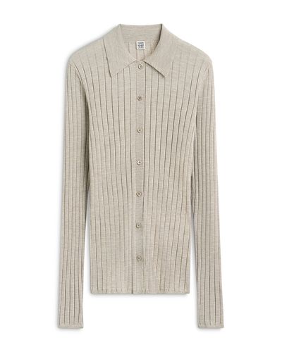 Toteme Toteme Slim Rib Knit Top