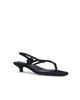 Toteme Toteme Slingback Satin Heeled Flip Flop - 2