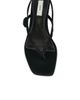 Toteme Toteme Slingback Satin Heeled Flip Flop - 4